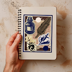 Прозрачные штампы из ПВХ с летней тематикой&nbsp;DIY-WH0631-0390