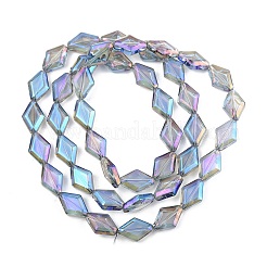 Гальваническое покрытие уф-лампой стеклянные бусины нити&nbsp;EGLA-B010-01A-HP04