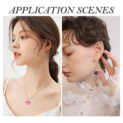 32 шт. 16-х цветные тканевые подвески&nbsp;FIND-TA0008-47