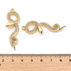 Подвески из сплава с покрытием стойки со стразами&nbsp;PALLOY-Q005-03G-01B