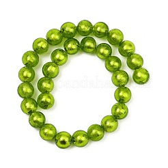 Стеклянные бусины&nbsp;LS-FOIL-F002-01E