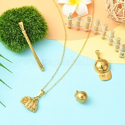 4 шт. 4 стиля подвески из нержавеющей стали 304 с вакуумным покрытием PVD&nbsp;STAS-CJ0003-11