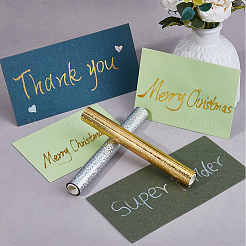 2 Rolle 2 Farben Haustier-Stempel-Heißfolienpapier&nbsp;DIY-FH0007-24A