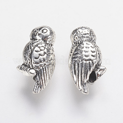 Сплавочные овальные бусины тибетского стиля &nbsp;PALLOY-F202-25AS