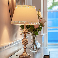 Стеклянные цепочки со стразами&nbsp;CH-WH0014-01G