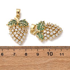 Латунные микро проложить кубического циркония подвески&nbsp;KK-A271-08B-G