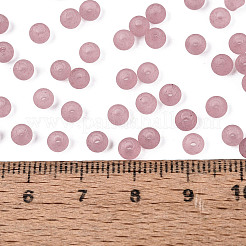 Perline di vetro trasparente satinato fgb&nbsp;SEED-N013-02A-06