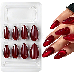 1 sachet de faux ongles à effet œil de chat en plastique ABS&nbsp;MRMJ-CP0001-64
