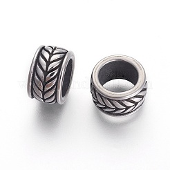 Бусины из нержавеющей стали 304&nbsp;STAS-F194-04AS