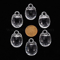 Осенняя тема прозрачные акриловые подвески&nbsp;TACR-T024-04B-205