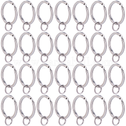 Брелоки для ключей из хирургической нержавеющей стали 316&nbsp;STAS-BBC0008-20