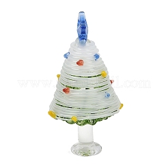Décorations de sapin de Noël artisanales en verre filé&nbsp;LAMP-C026-06F