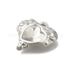 304 cabochon in acciaio inox per smalto&nbsp;STAS-U031-13P