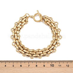 Браслеты из овальной цепочки из нержавеющей стали 304&nbsp;LS-BJEW-G759-03G