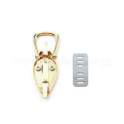 Accesorios de bloqueo de bolsa de aleación de zinc&nbsp;AJEW-WH0277-09LG