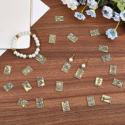 2 ensemble de pendentifs en alliage de zinc de style tibétain&nbsp;FIND-SC0016-92AG