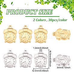 16 шт. 2 цвета 201 нержавеющая сталь подвески для машинной полировки&nbsp;STAS-DC0011-84