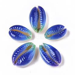 Perle di conchiglia naturale stampate&nbsp;SSHEL-R047-01-A01