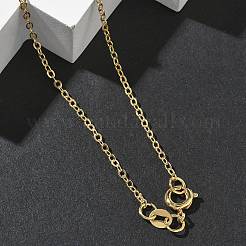 Colliers à chaîne en laiton de 2 mm&nbsp;NJEW-G183-03G-01