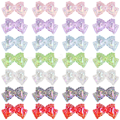 50 Stück transparente Acrylperlen mit UV-Beschichtung&nbsp;MACR-SC0002-56