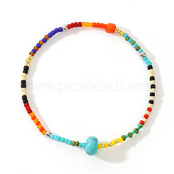 Stretch-Armbänder aus natürlichen Edelsteinperlen im Bohème-Stil für Damen&nbsp;LS-LO1270-1