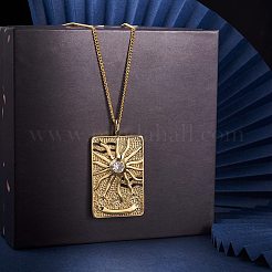 6шт 6 стиля латунные подвески с микропаве и кубическим цирконием&nbsp;KK-SZ0003-87