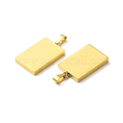 Colgantes de acero inoxidable 304 con revestimiento iónico (IP)&nbsp;STAS-R120-03G