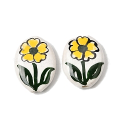 Фарфоровые бусины ручной работы&nbsp;PORC-K012-01