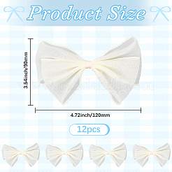 12 шт. полиэфирные нити бант украшения аксессуары&nbsp;DIY-GF0011-16B