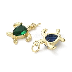 Латунные микро проложить кубического циркония подвески&nbsp;KK-L248-09G