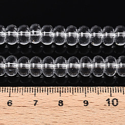 Прозрачные стеклянные бусины&nbsp;GLAA-ZX008-8mm-19A