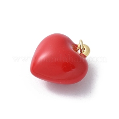 Латунь эмаль подвески&nbsp;KK-D336-08G-01