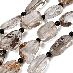 Природного кварца lodolite нитей бисера&nbsp;G-F820-M01-02