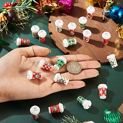 20 stücke 5 arten weihnachten silikon anhänger&nbsp;SIL-BG0001-02