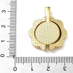 Латунные микро проложить кубического циркония подвески&nbsp;KK-L257-08G-02