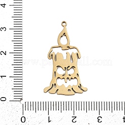 Pendentifs en acier inoxydable Halloween 201&nbsp;STAS-Z155-01B-G