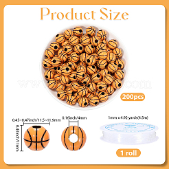 200pcs Acrylperlen&nbsp;OACR-PA0001-66C