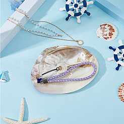 Natürliche Muschelschmuckplatten&nbsp;DJEW-WH0058-08