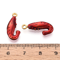 Подвески из нержавеющей стали 304 с эмалью&nbsp;STAS-N124-23G