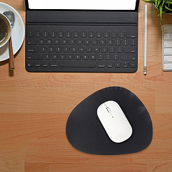 Tapis de souris en cuir pu&nbsp;AJEW-GF0014-07B