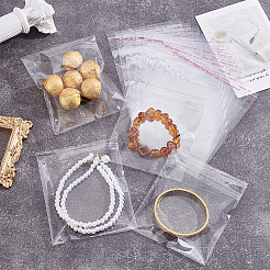 Transparente selbstklebende Zellophan-Verpackungsbeutel&nbsp;ABAG-WH0046-94