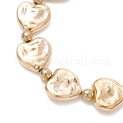 Браслеты из пластиковых бусин Heart CCB&nbsp;BJEW-JB13008-01