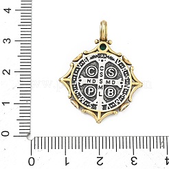 Латунные микро проложить кубического циркония подвески&nbsp;KK-C251-20AG