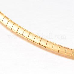 Ожерелья из нержавеющей стали 304&nbsp;NJEW-D274-01G