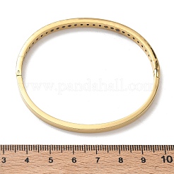 Klappbare Armreifen aus Edelstahl 304 und Strassen für Damen&nbsp;BJEW-Z178-09G