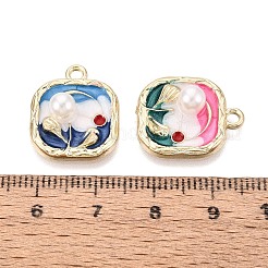 Emaille Anhänger Legierung&nbsp;ENAM-N069-17KCG