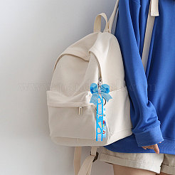 4 шт. 2-х цветная тканевая подвеска-бантик&nbsp;FIND-CA0010-24A