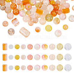 80 г прозрачных стеклянных бусин&nbsp;DGLA-TA0001-47K