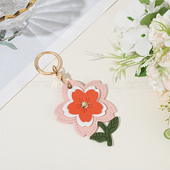 1шт брелок из искусственной кожи pu&nbsp;KEYC-SP0001-44B