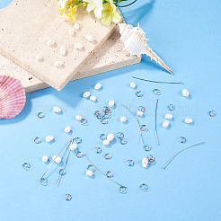 30 pièce 3 styles de perles de culture d'eau douce naturelles&nbsp;PEAR-TA0001-53